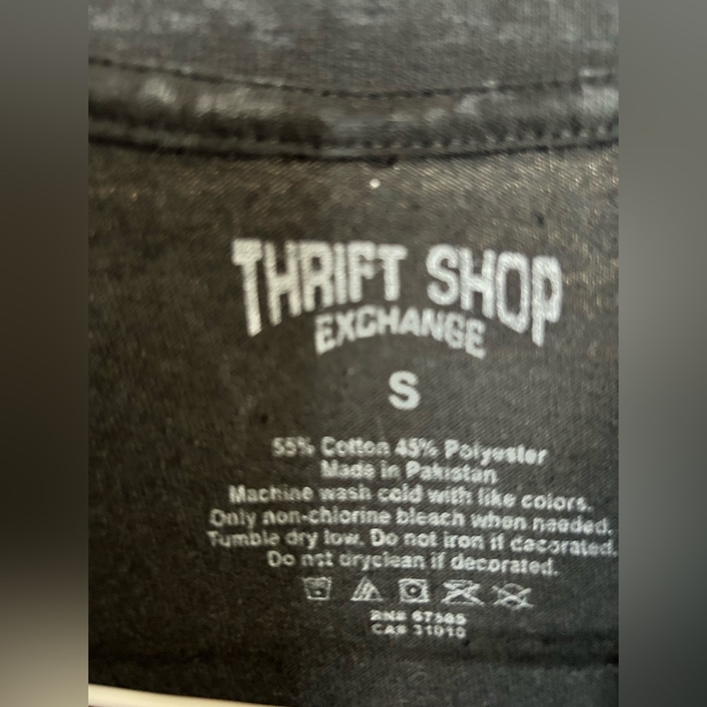 Vintage Thrift Shop Exchange Daytona NASCAR Racing 88 T-shirt Black Wash Men S - Picture 3 of 4